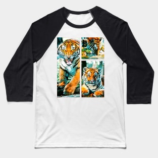 3 Tigers Baseball T-Shirt